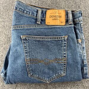 Denizen from Levis 285 Relaxed Fit Jeans Mens Medium Wash Blue Straight Leg 0399